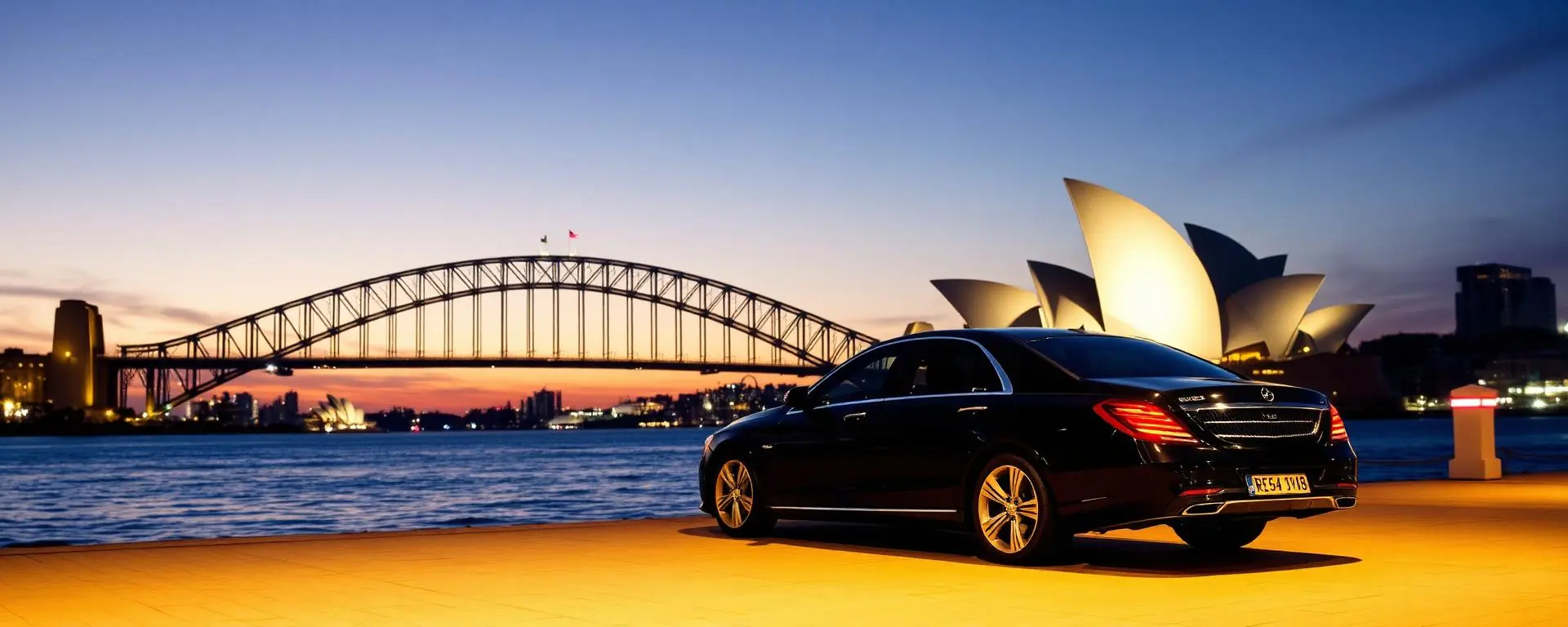 Barangaroo: chauffeur-driven luxury car, Sydney Chauffeur Services