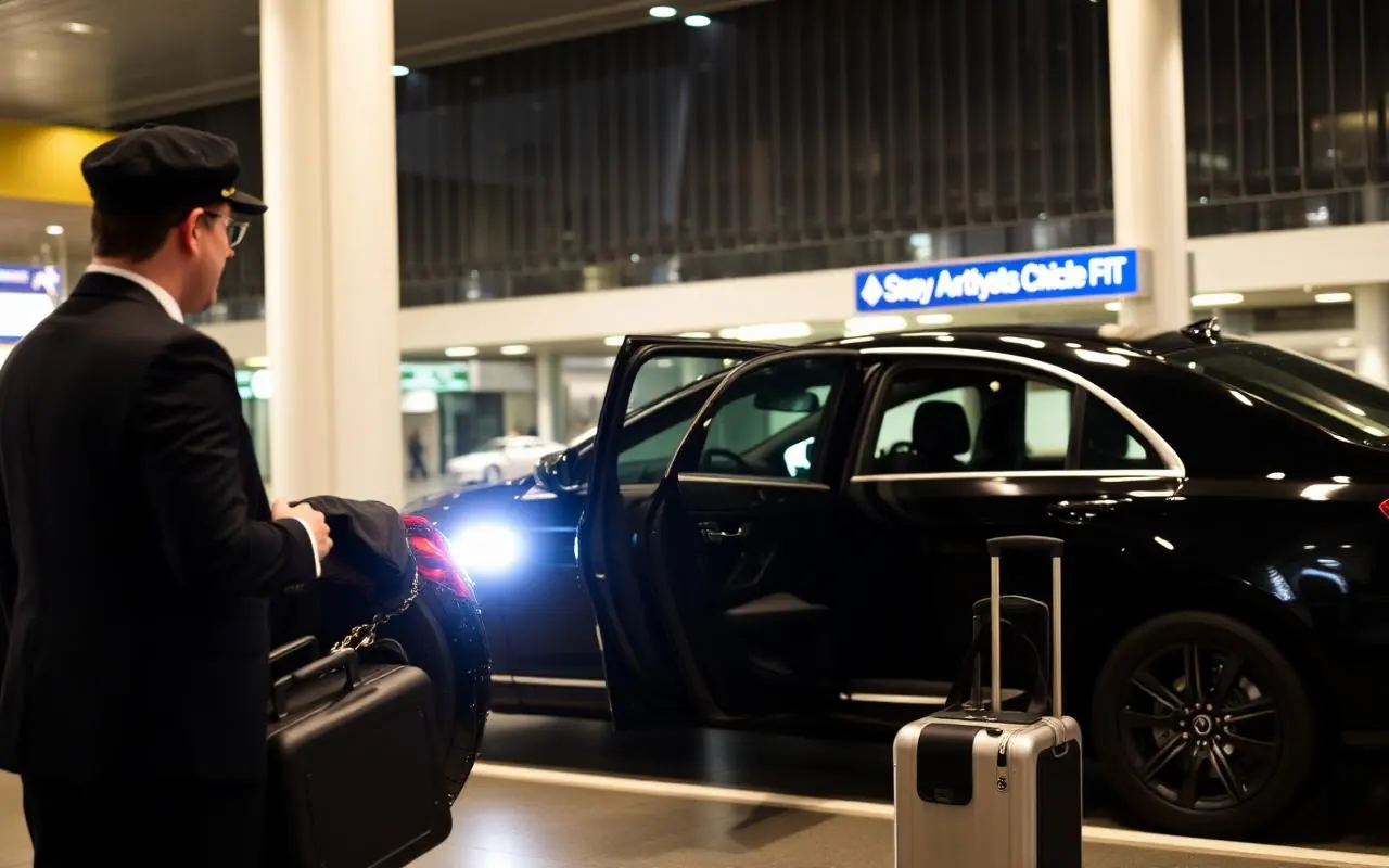 Airport transfers: chauffeur-driven luxury car, Sydney Chauffeur Services