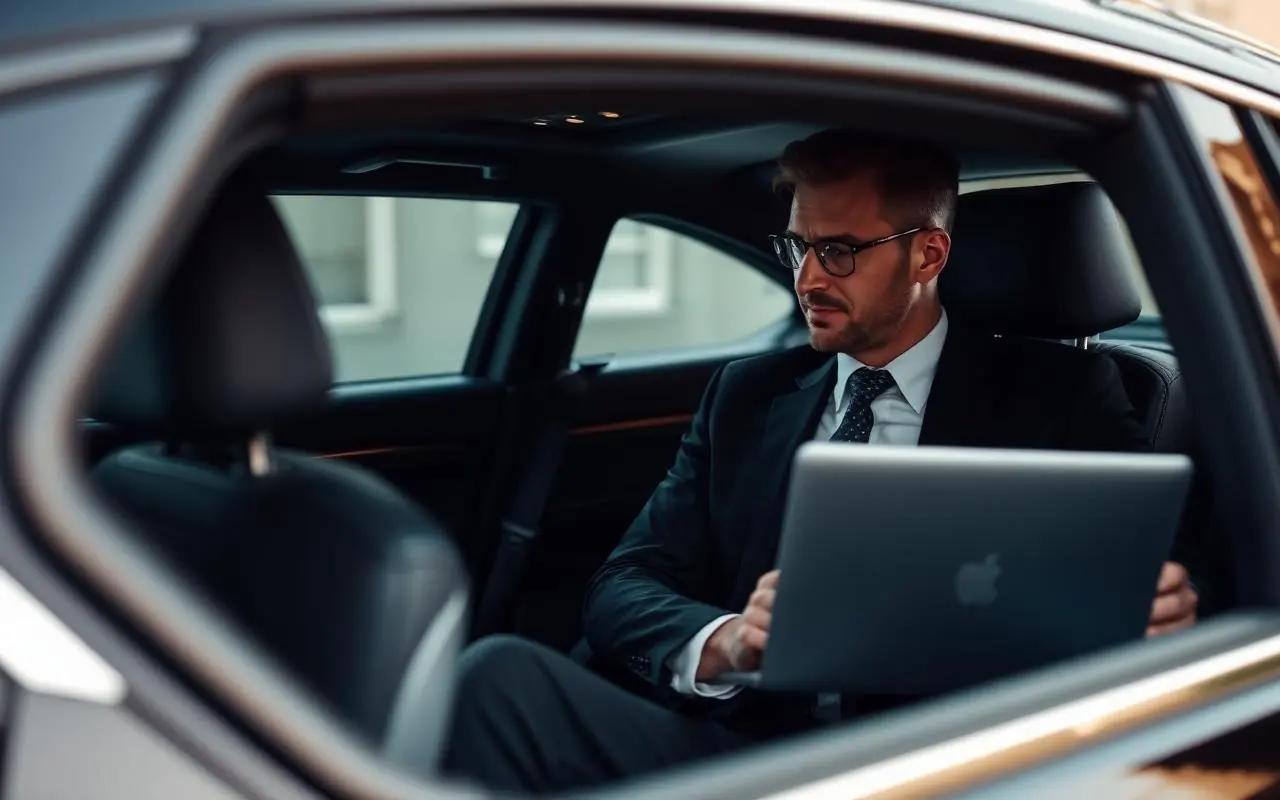 Corporate chauffeur service: chauffeur-driven luxury car, Sydney Chauffeur Services